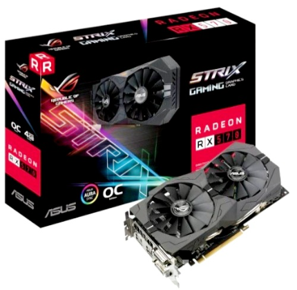 ASUS Rog Strix Radeon Rx 570 4gb GDDR5